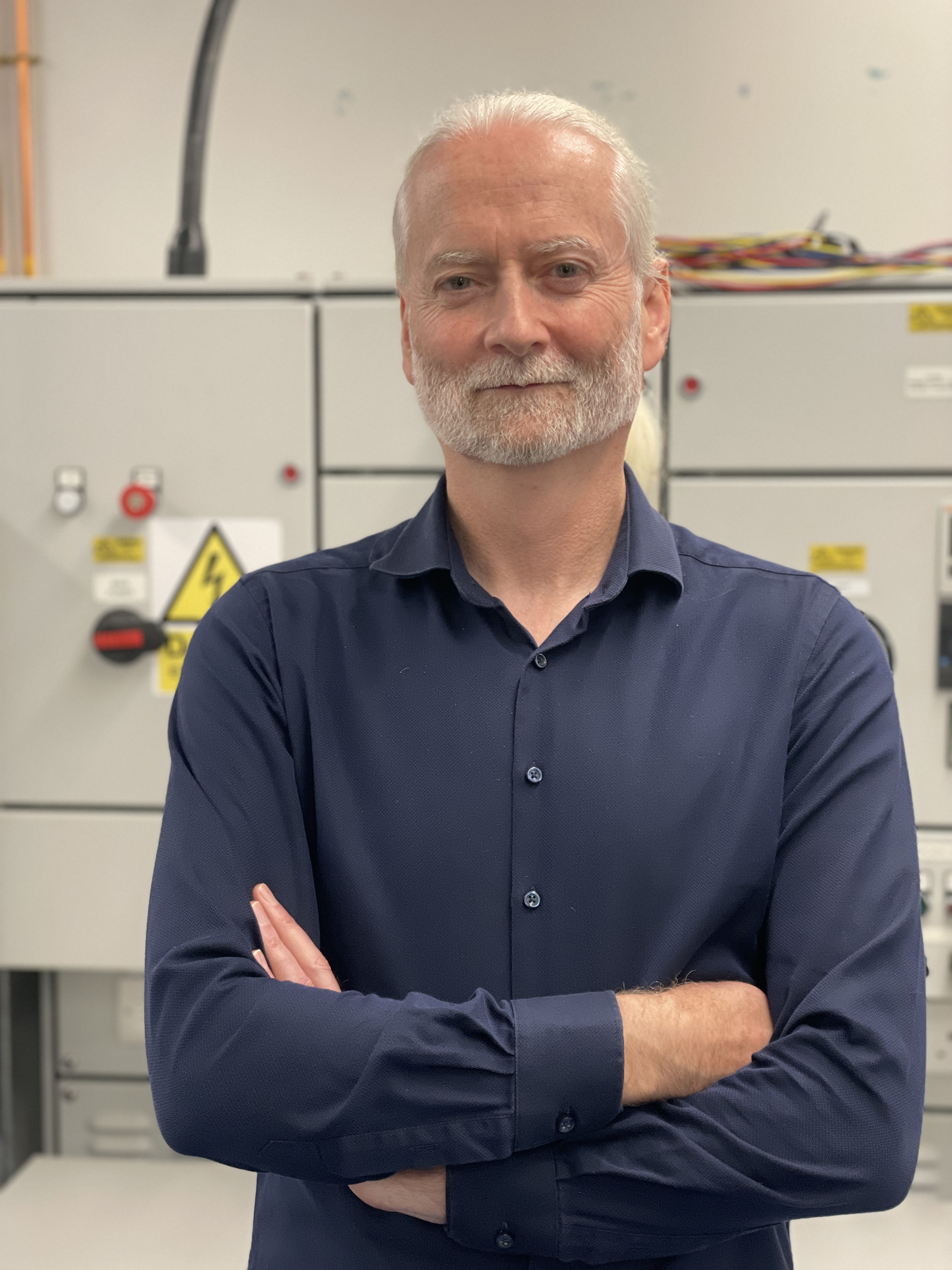 Terence in the Energy Institute Lab